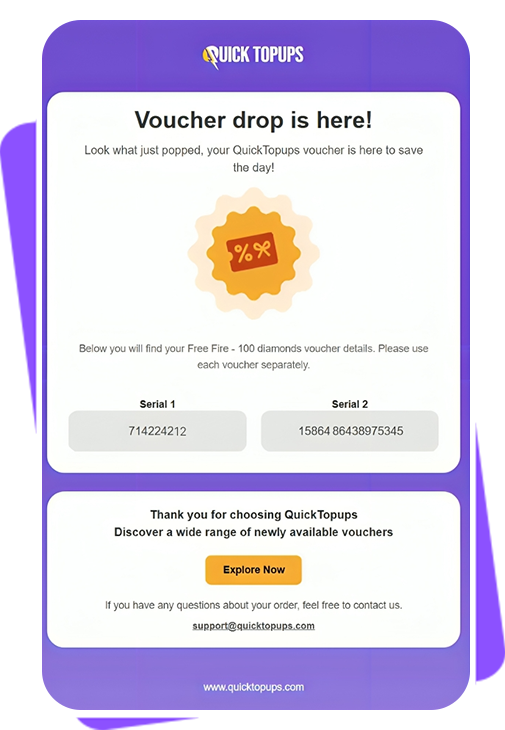 QuickTopups Payment Method Use Serial Keys and Enjoy QuickTopups Payment Method Use Serial Keys and Enjoy